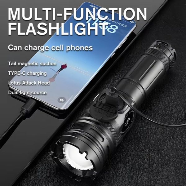 Тактичний ліхтар COBA CB-A280-TG+COB (white+red) - Зображення 5