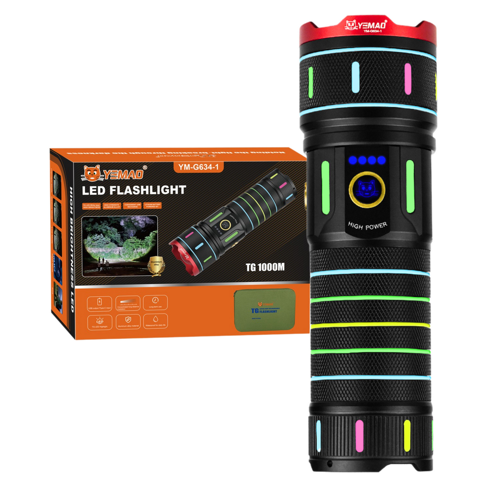 Тактичний ліхтар YEMAO YM-G634-1, 2500 LM
