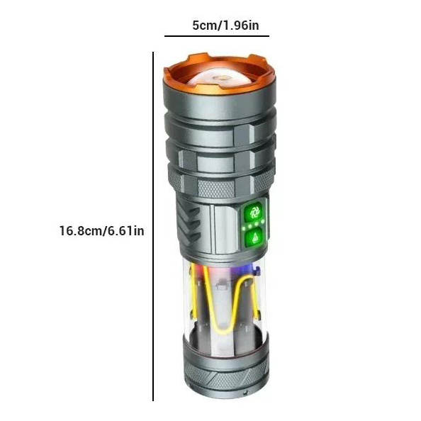 Тактичний ліхтар YEMAO YM-G580, 2500 LM - Зображення 12