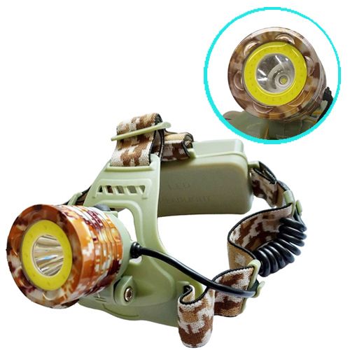 Ліхтар налобний CH-108-T6+COB(white+red)