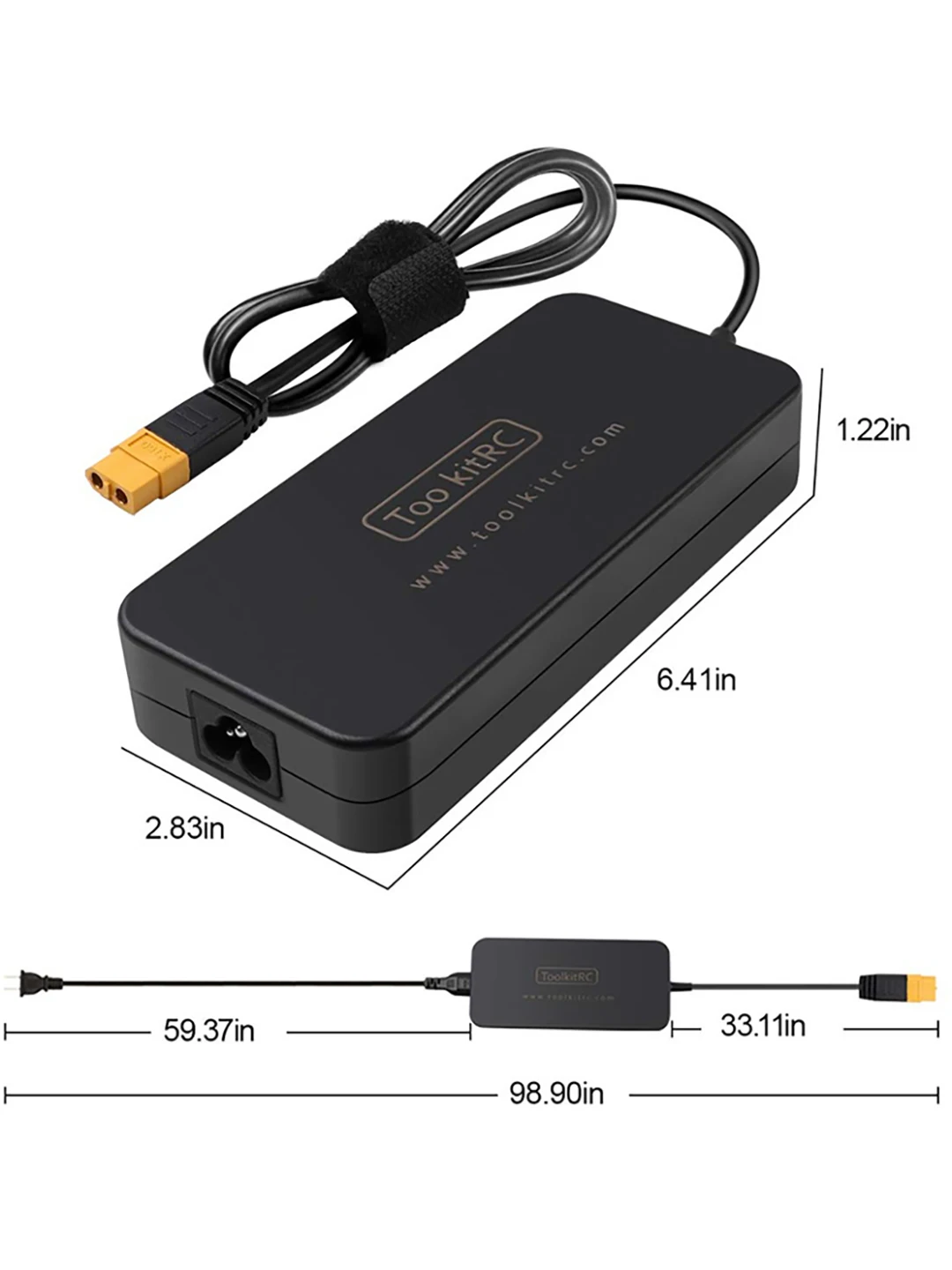 Блок живлення ToolkitRC ADP200 200W 19.5V XT60 - Зображення 3